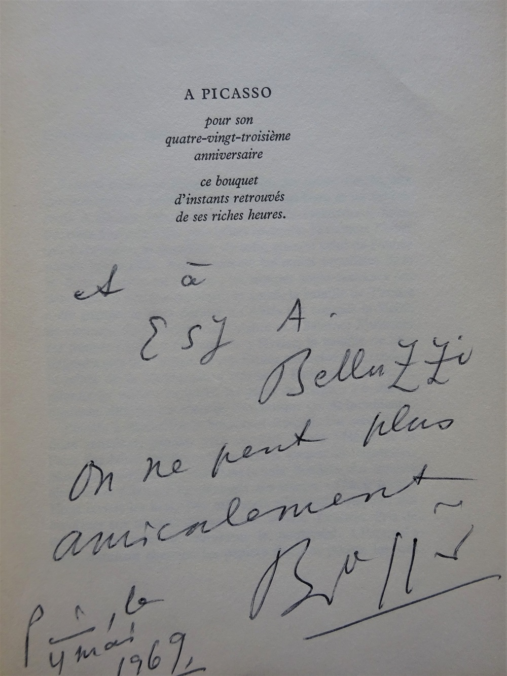 Conversations avec Picasso