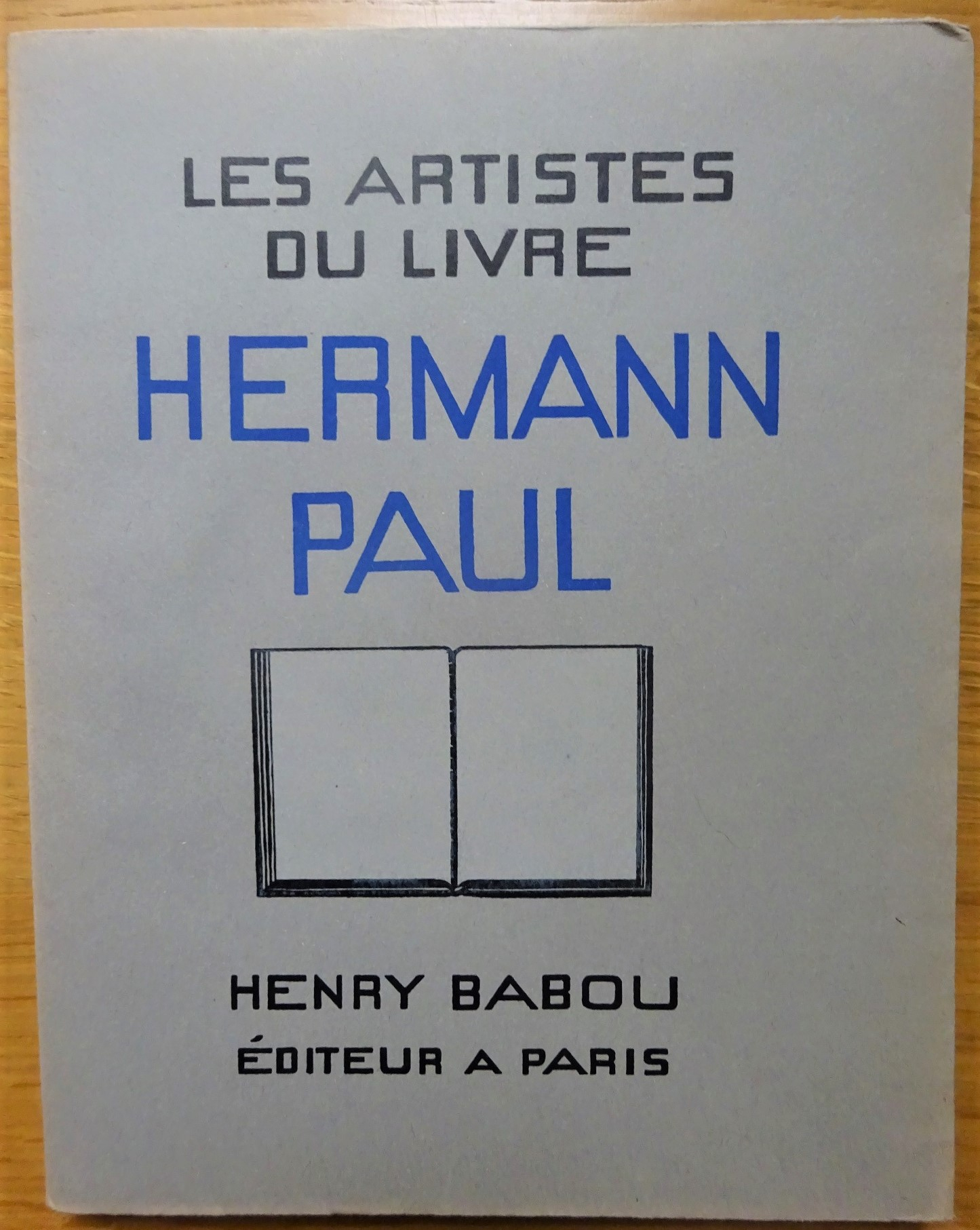 Les Artistes du livre. Hermann Paul
