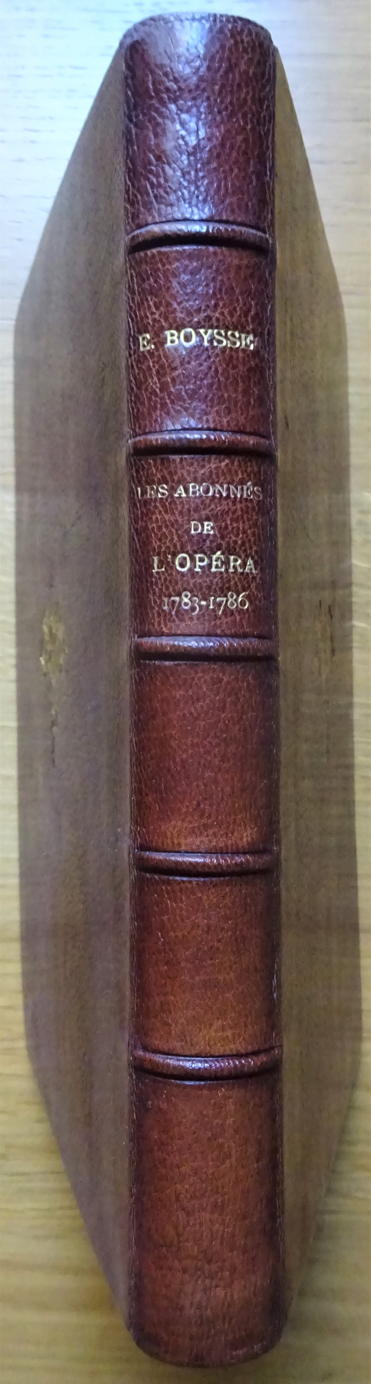 Les abonnés de l'Opéra. (1783-1786)
