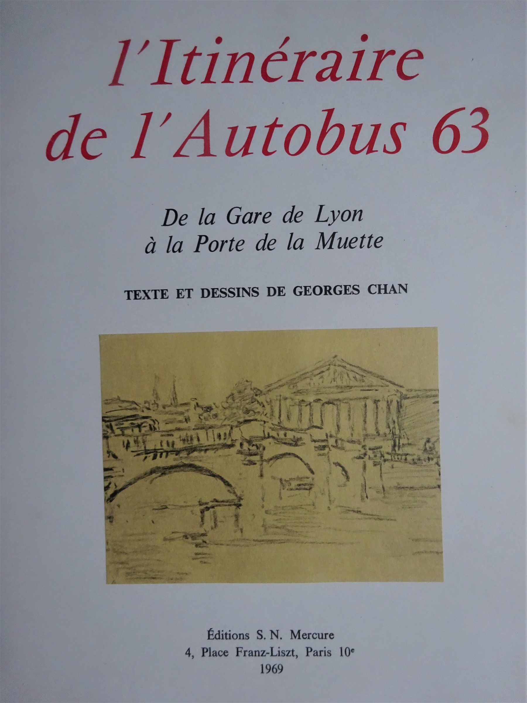 L'Itinéraire de l'Autobus 63