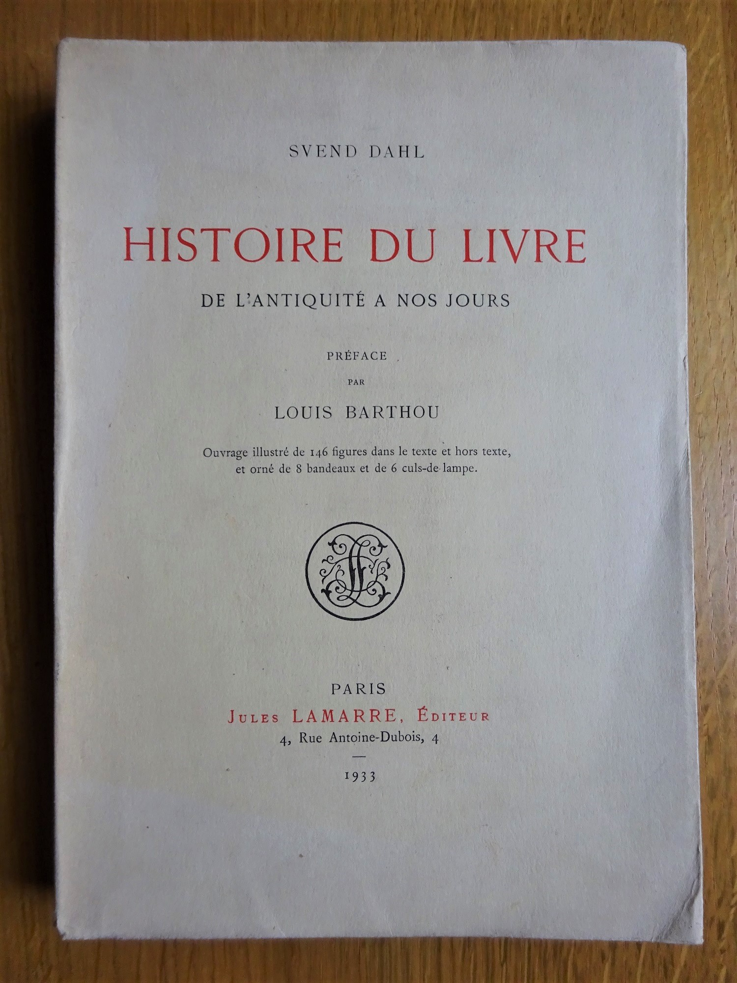 Histoire du livre de l'antiquité à nos jours