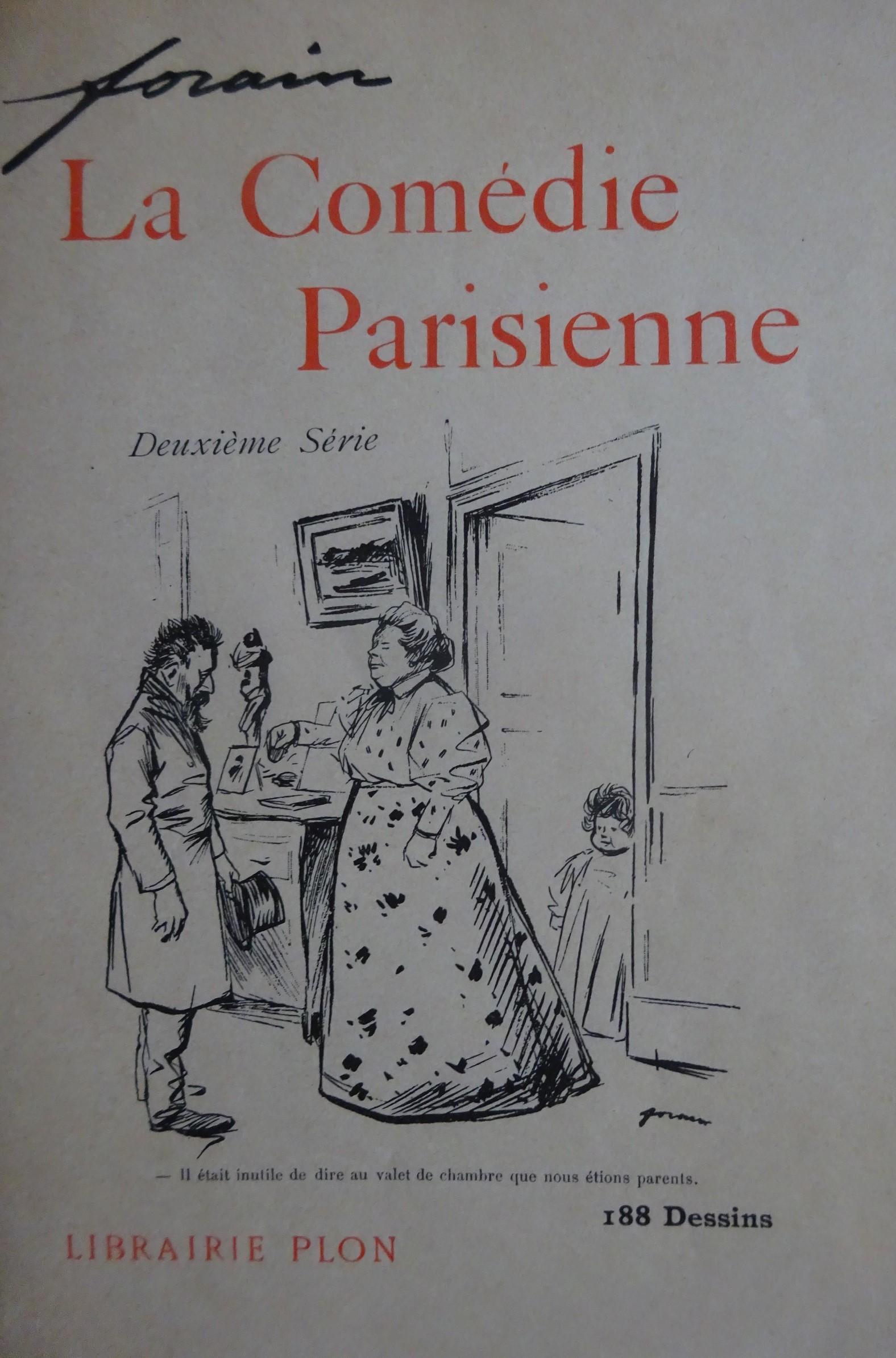 La Comédie parisienne. Deuxième série sur chine