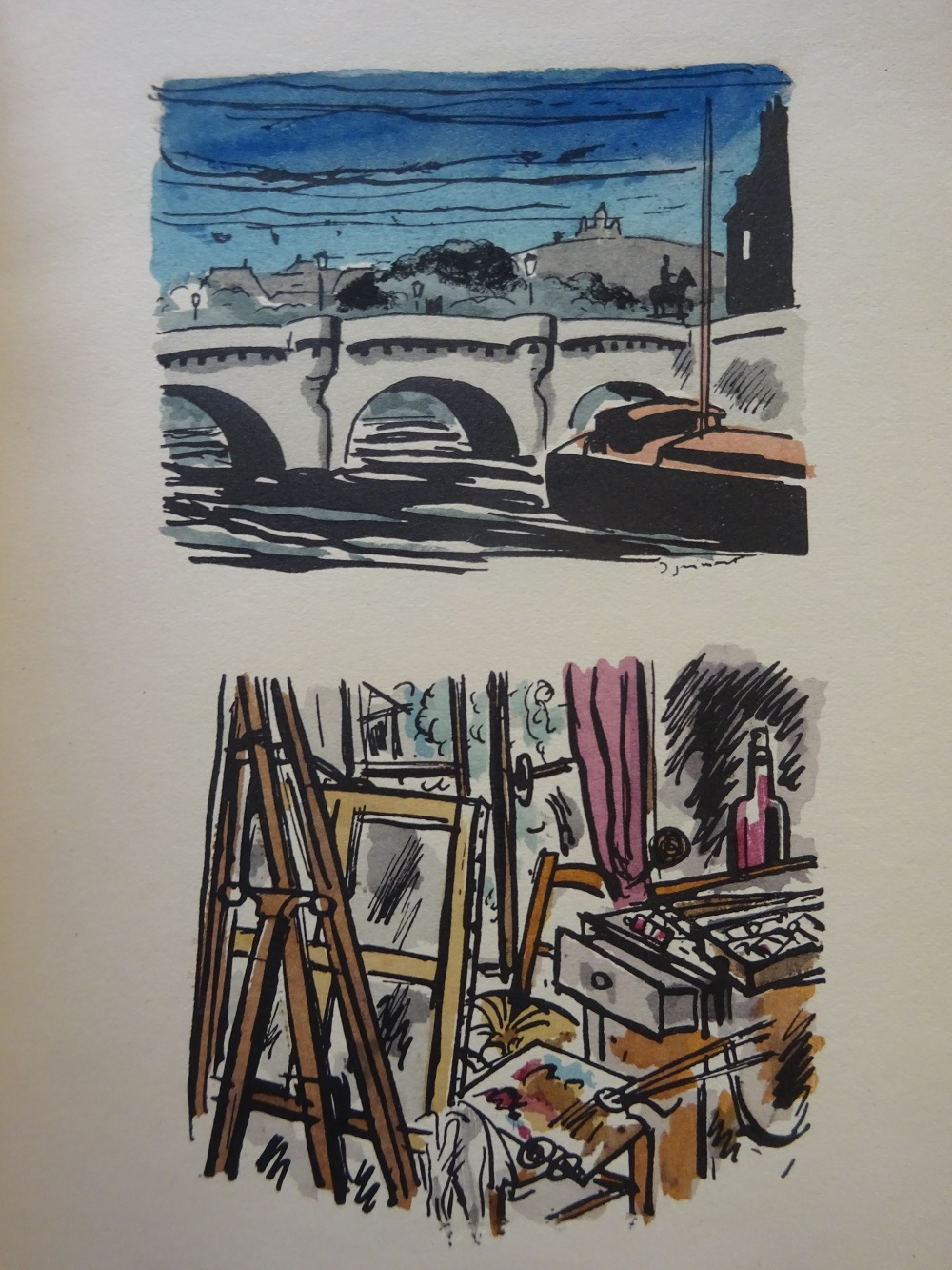 De Montmartre au Quartier latin. Illustrations de Dignimont. Exemplaire sur Japon