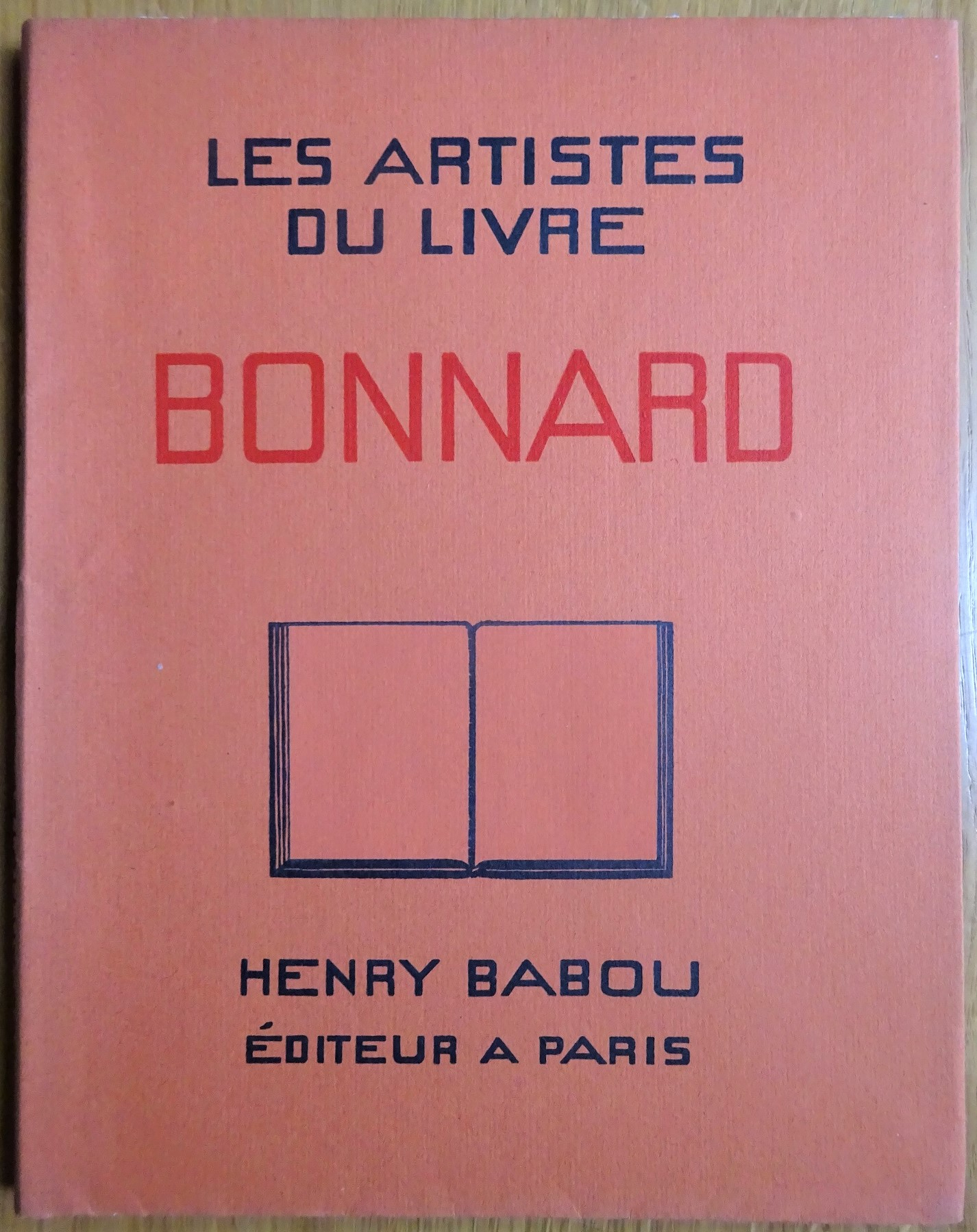 Les Artistes du livre. Pierre Bonnard