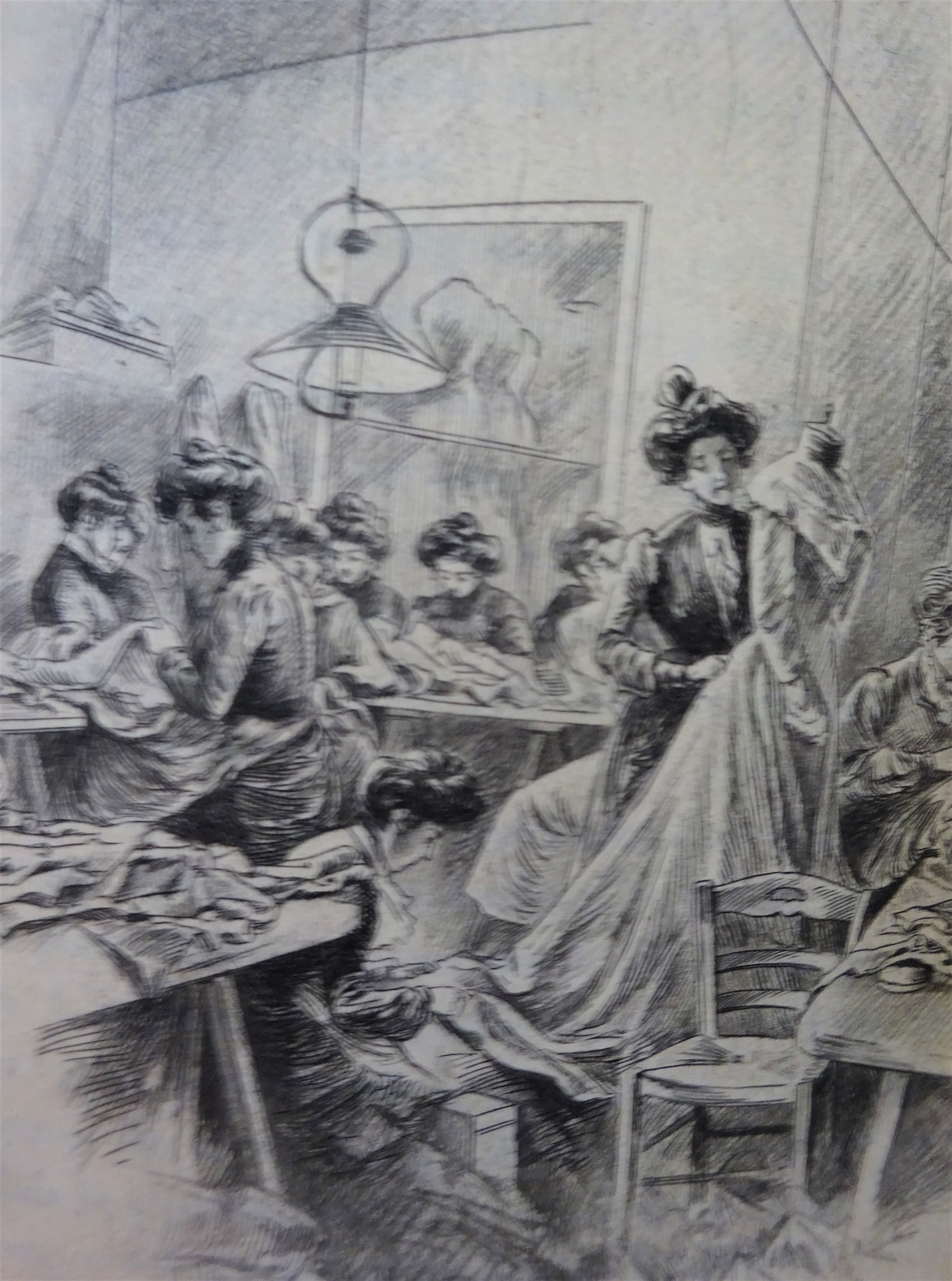 Les reines de l'aiguille. Modistes et couturières (Etude Parisienne)