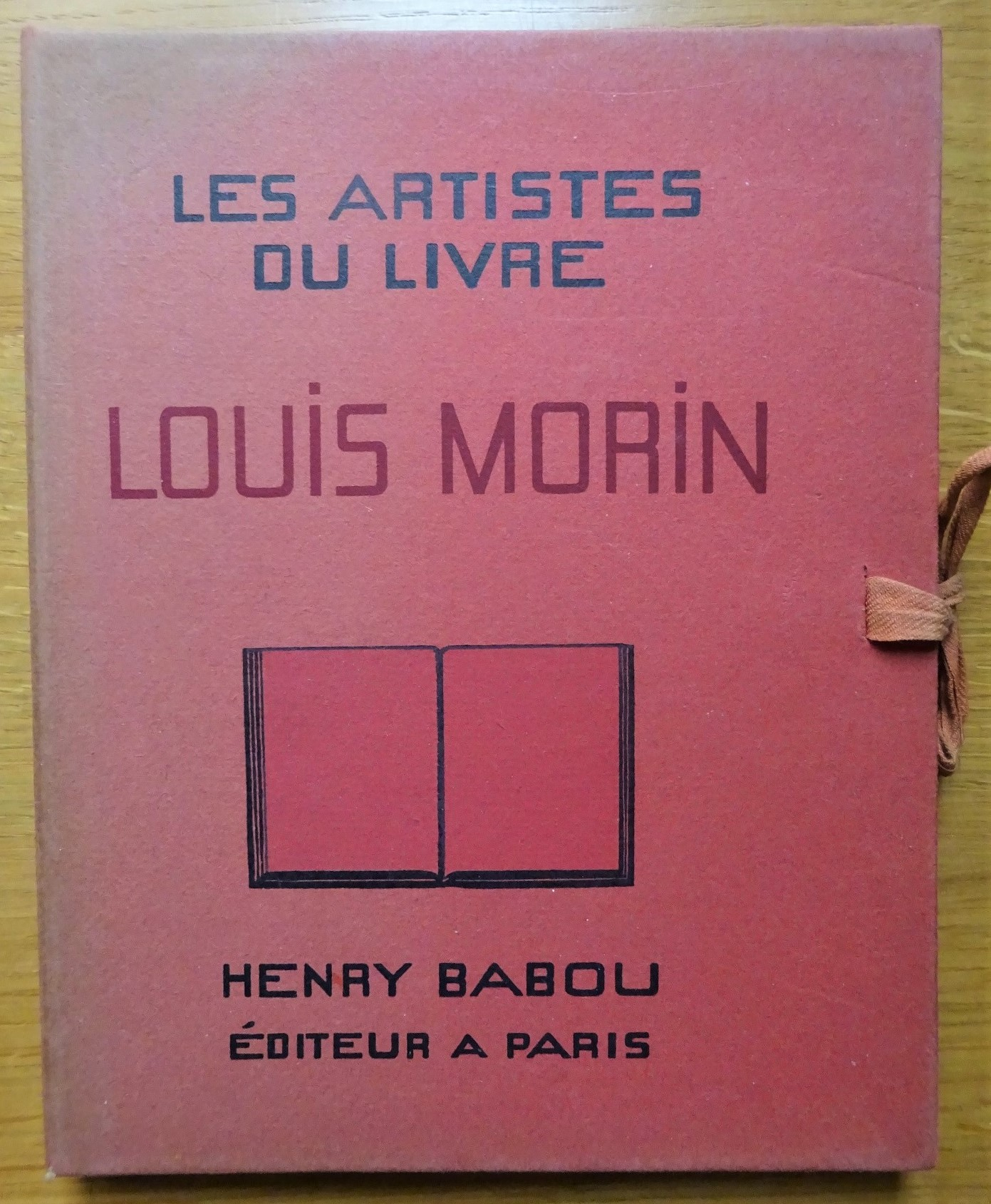 Les Artistes du livre. Louis Morin