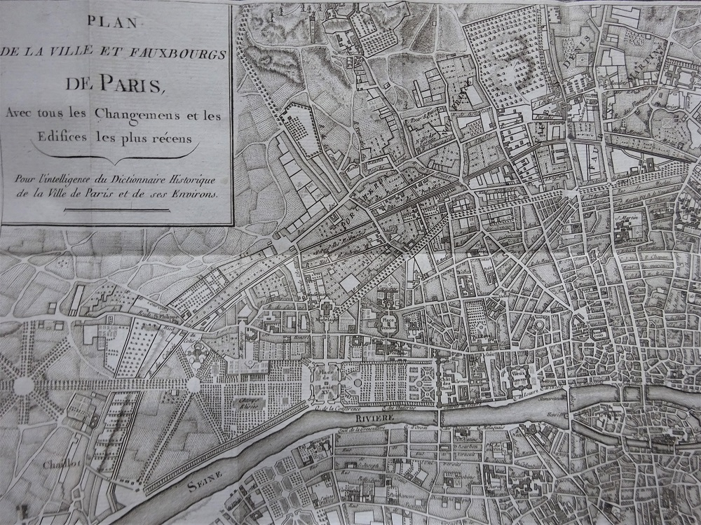 Dictionnaire historique de la ville de Paris et de ses environs. De la bibliothèque du château de Dampierre