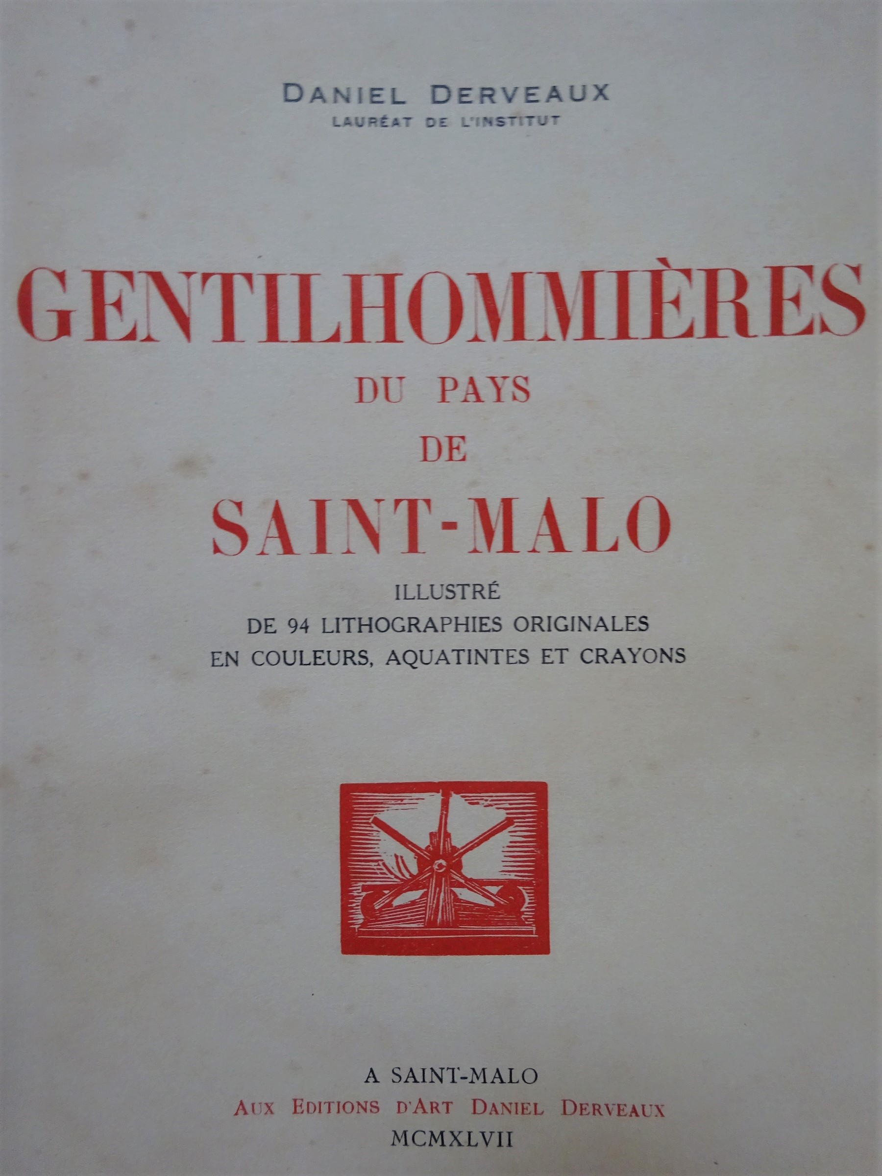 Gentilhommières du pays de Saint-Malo