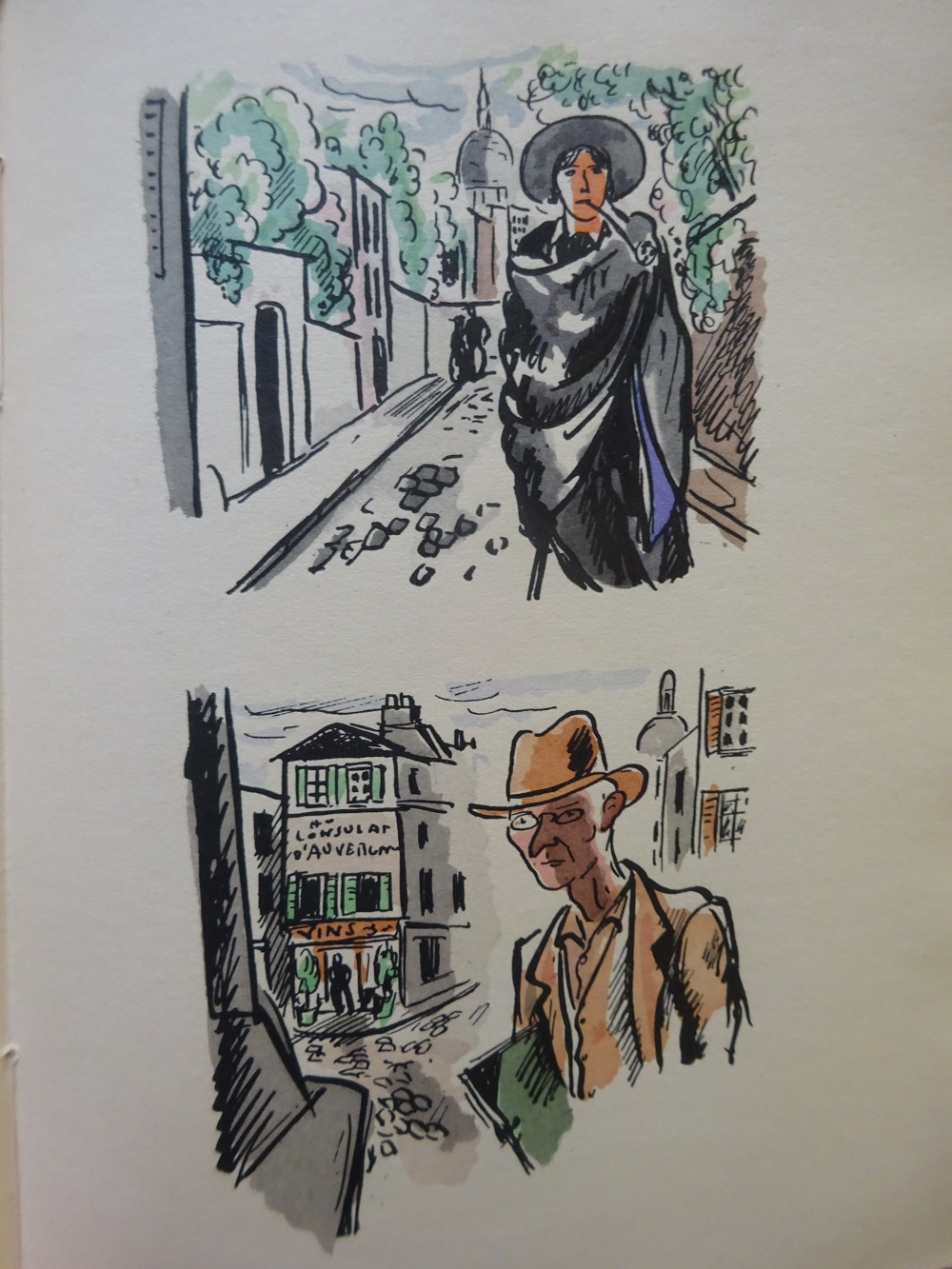 De Montmartre au Quartier latin. Illustrations de Dignimont. Exemplaire sur Japon