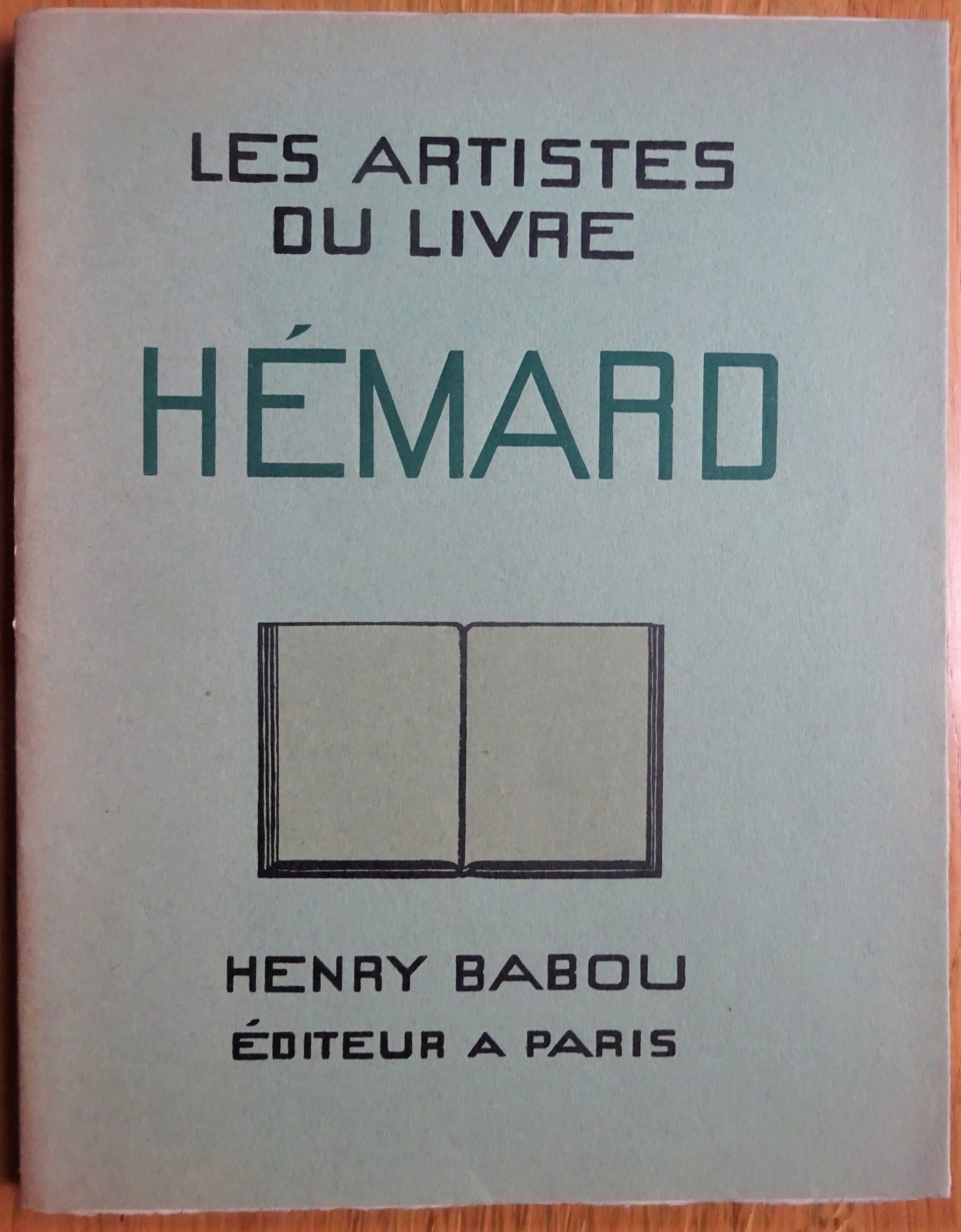 Les Artistes du livre. Joseph Hémard