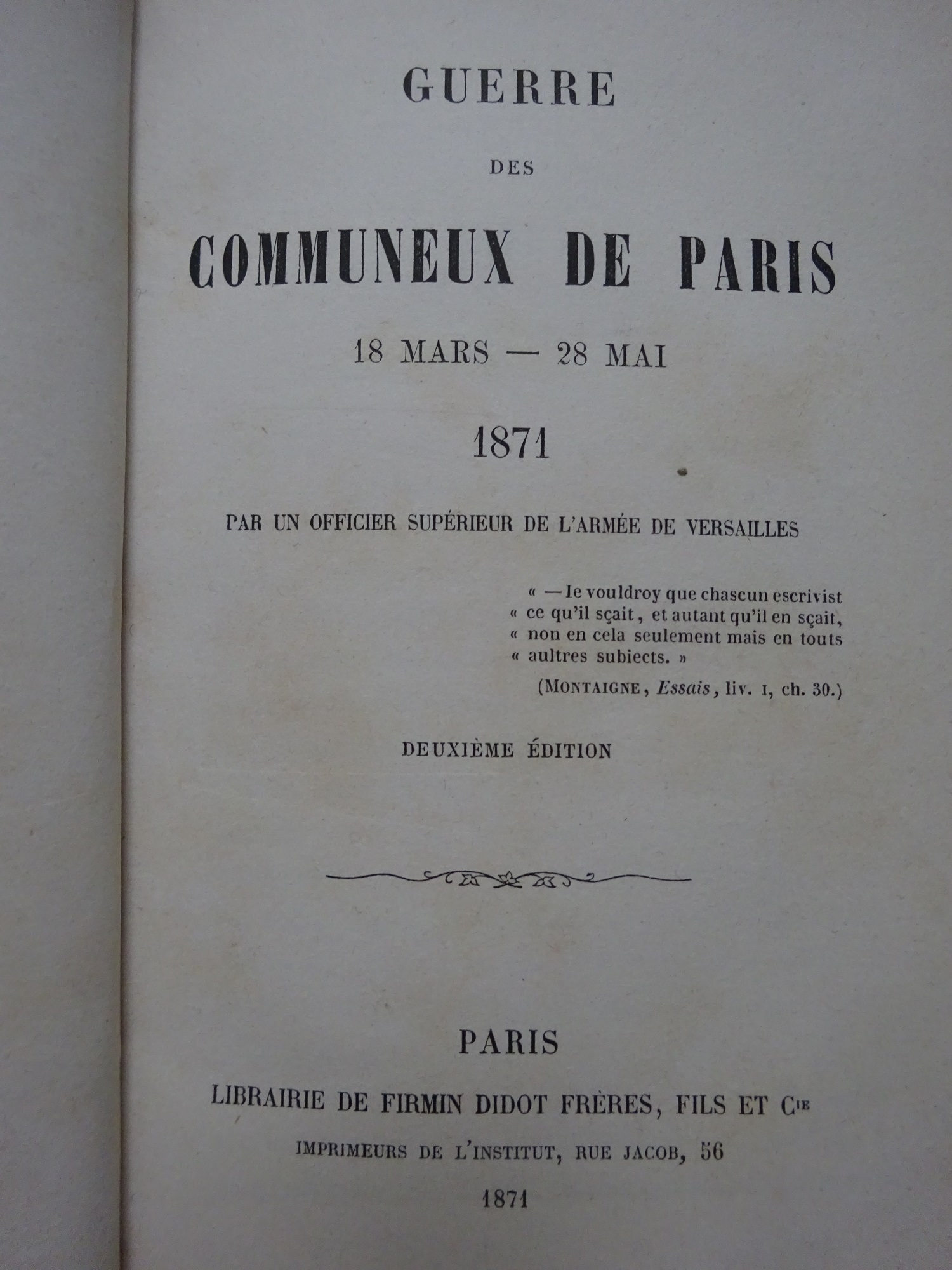 Guerre des communeux de Paris