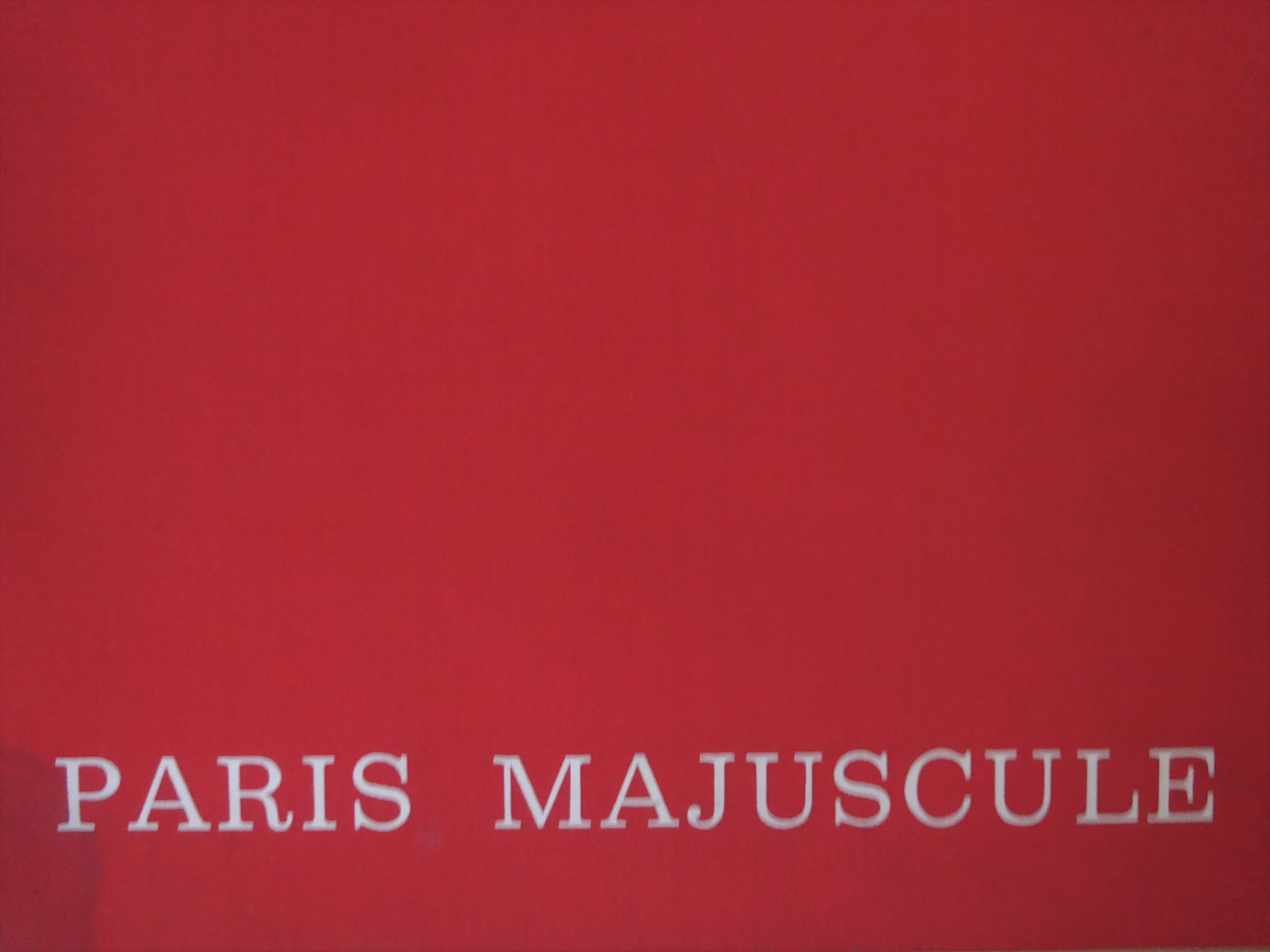 Paris majuscule