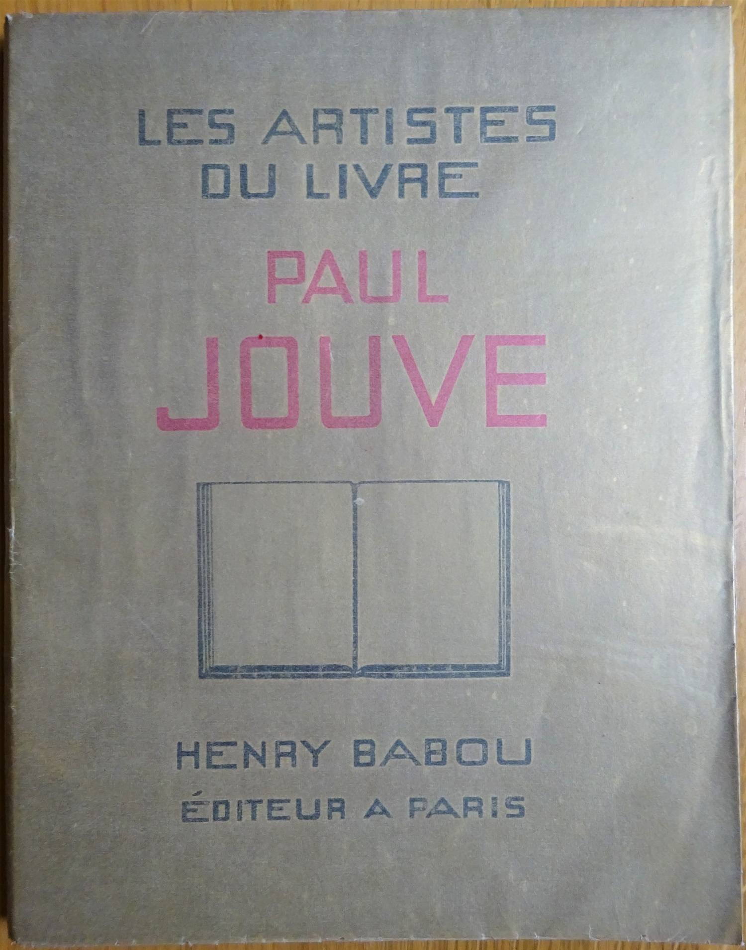 Les Artistes du livre , Henry Babou, 24 monographies