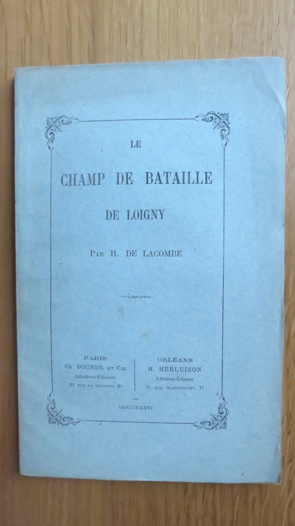 Le champ de bataille de Loigny