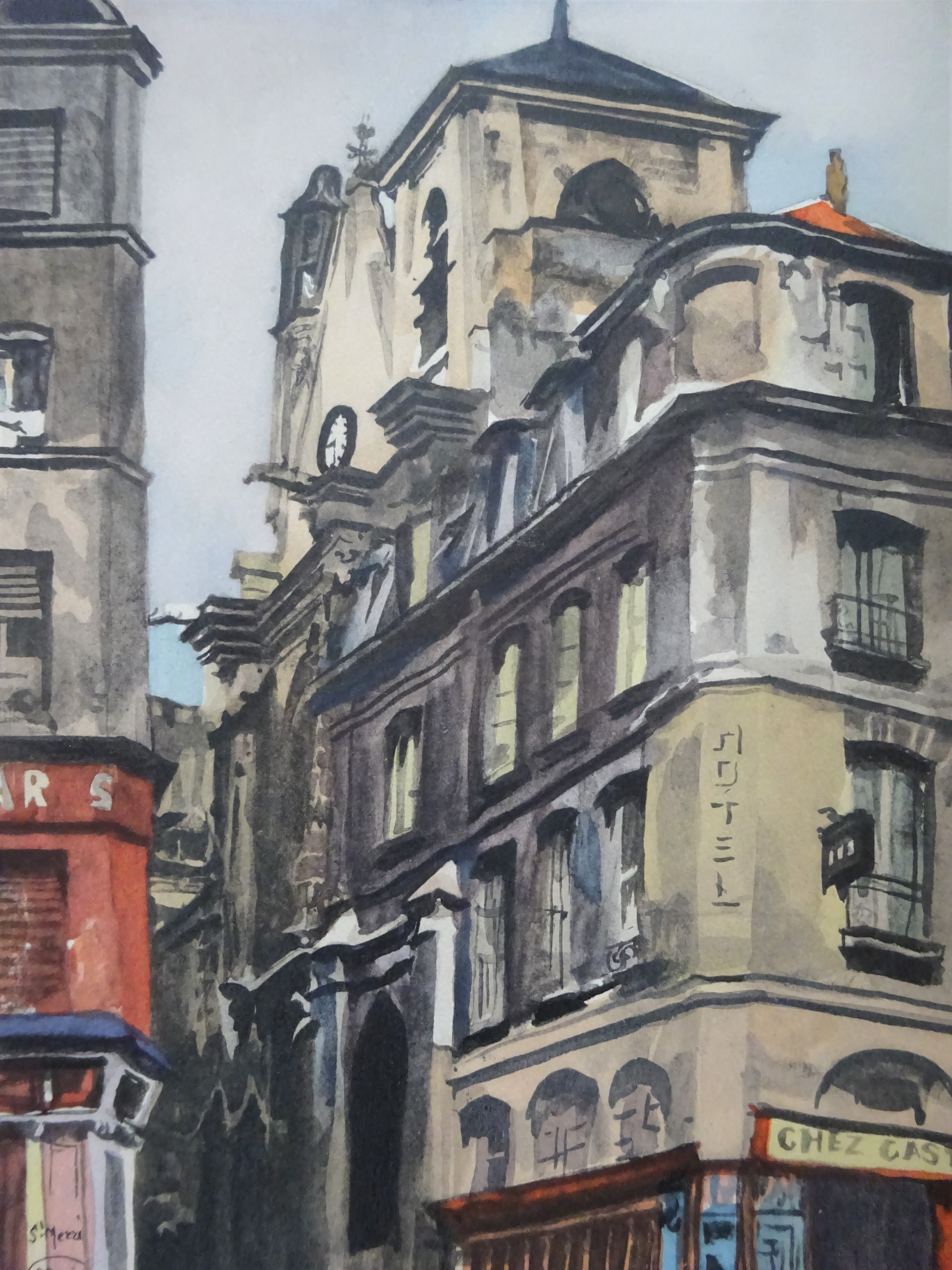 Vieilles églises de Paris. Rive droite. Rive gauche.