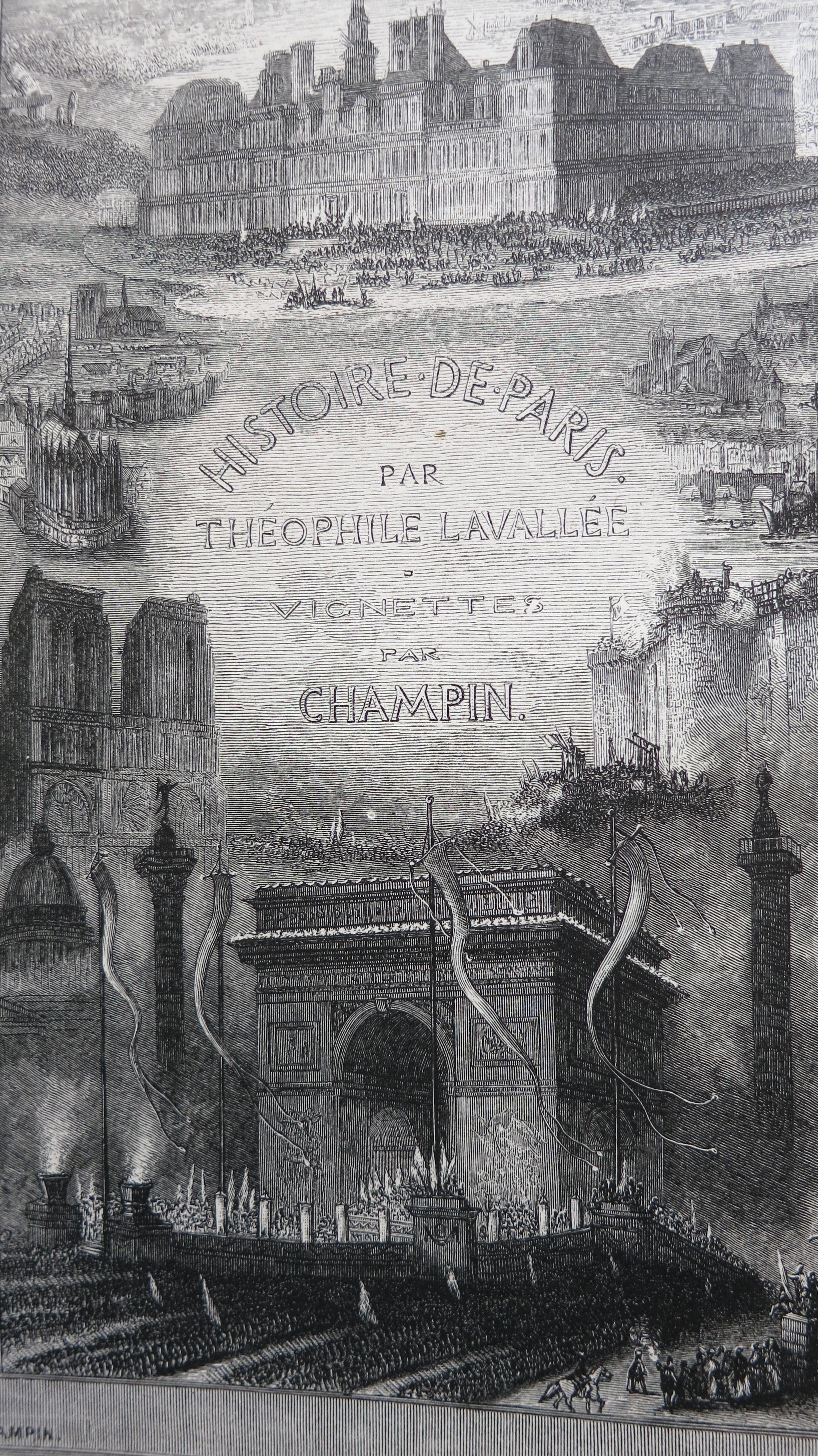 Histoire de Paris depuis le temps des Gaulois jusqu'en 1850