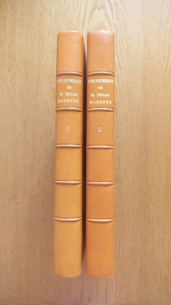 Catalogue de la bibliothèque de Monsieur Edgar Mareuse