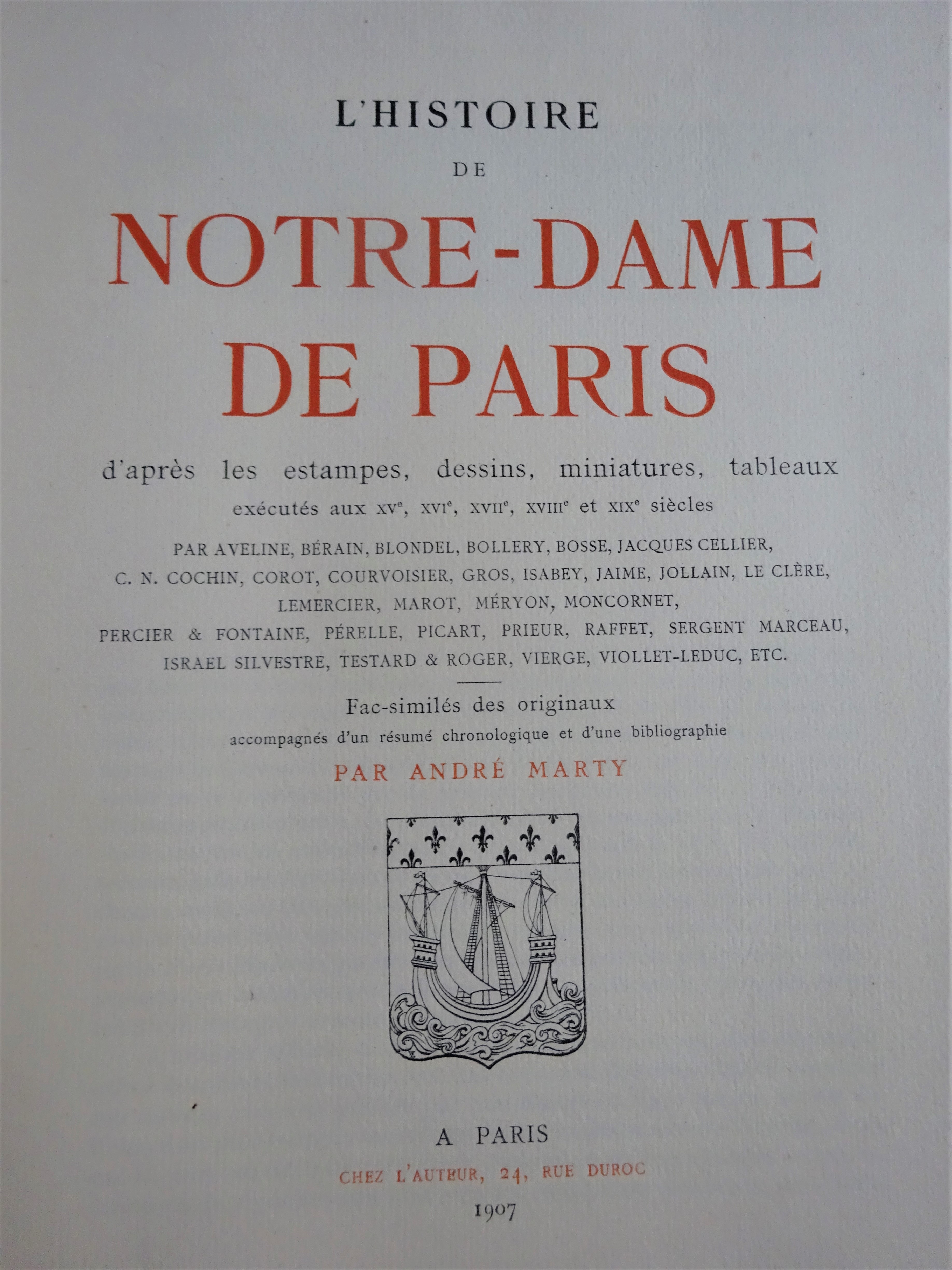 L'Histoire de Notre-Dame de Paris