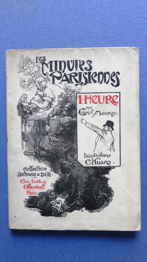 Les minutes parisiennes. 1 heure La Bourse. Illustrations de Charles Huard