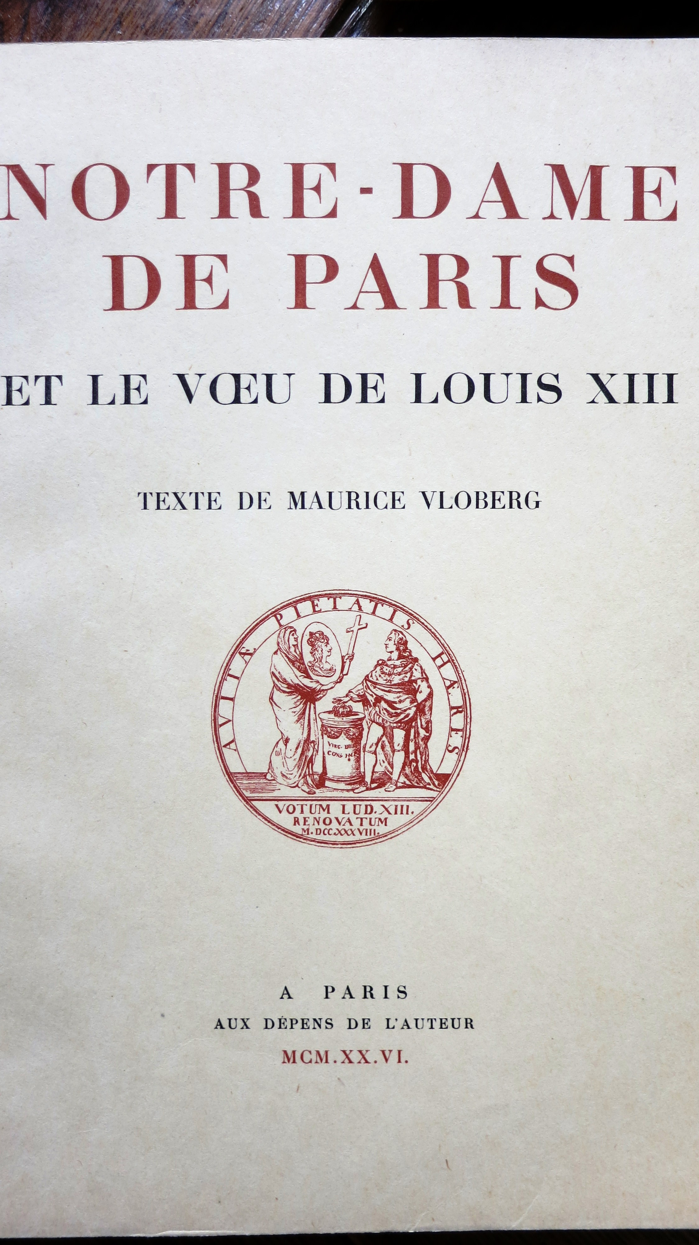 Notre-Dame de Paris et le Voeu de Louis XIII