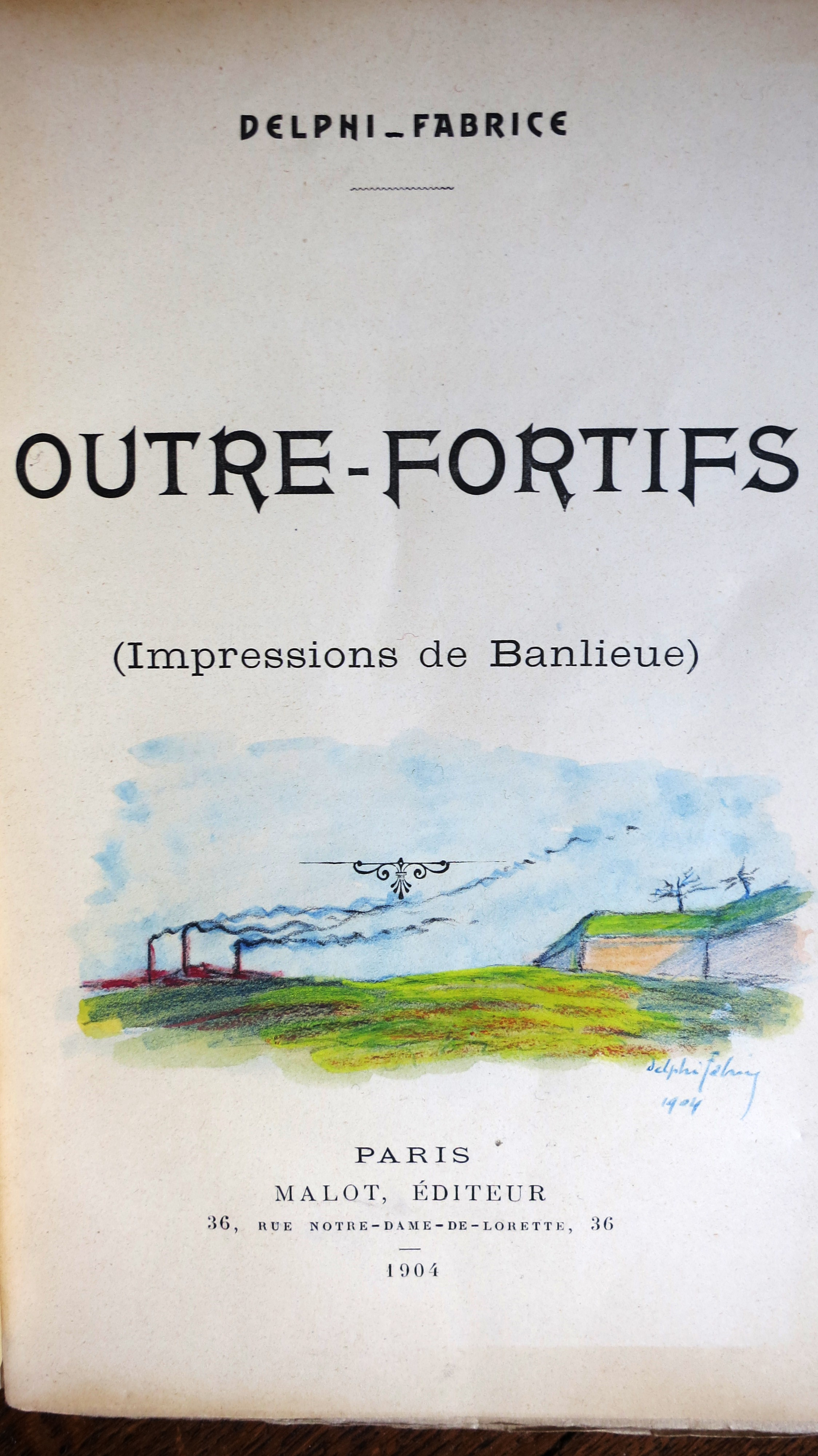 Outre-fortifs Impressions de banlieue