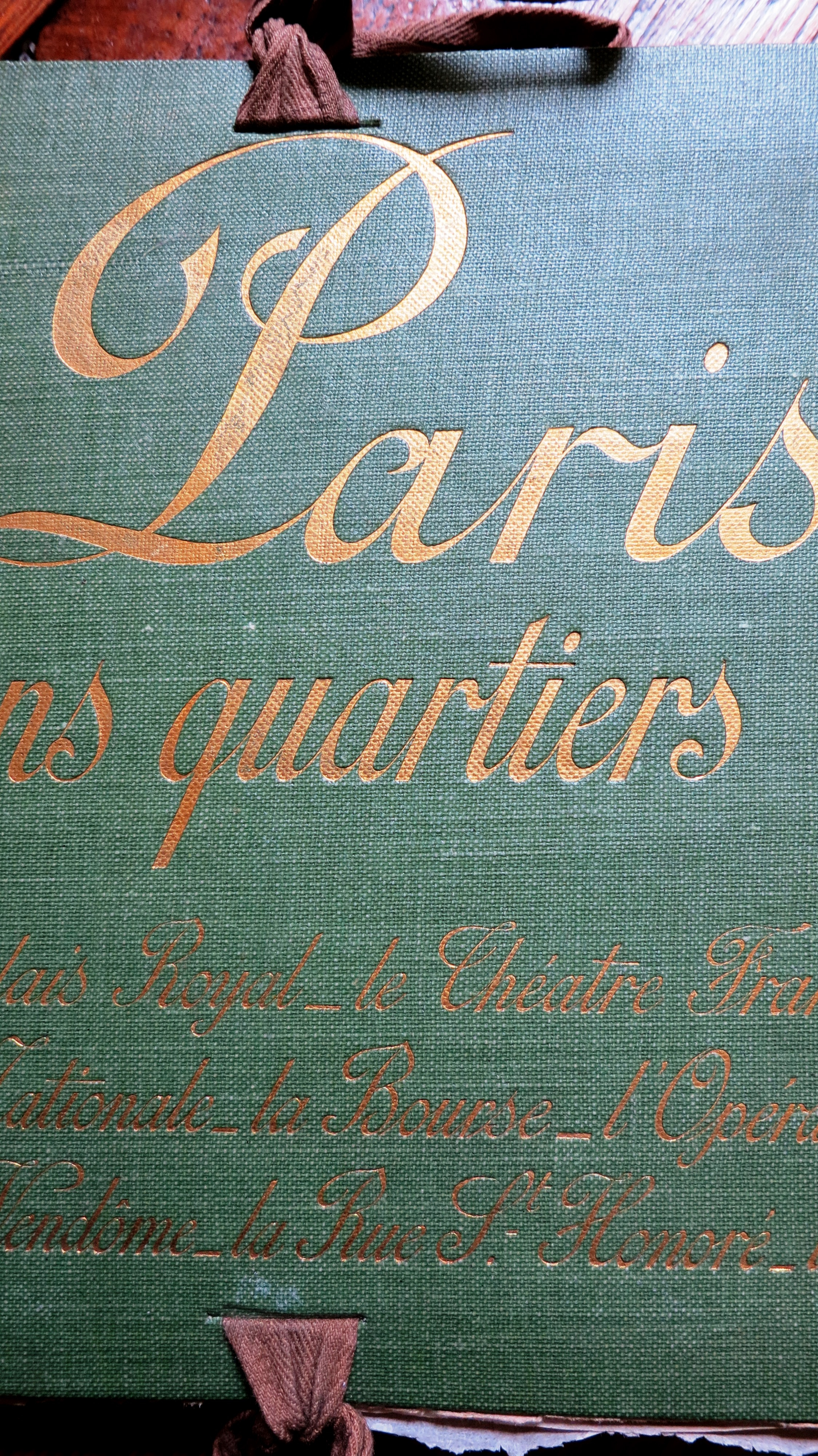 Paris les anciens quartiers Le Palais Royal Le Théâtre Français