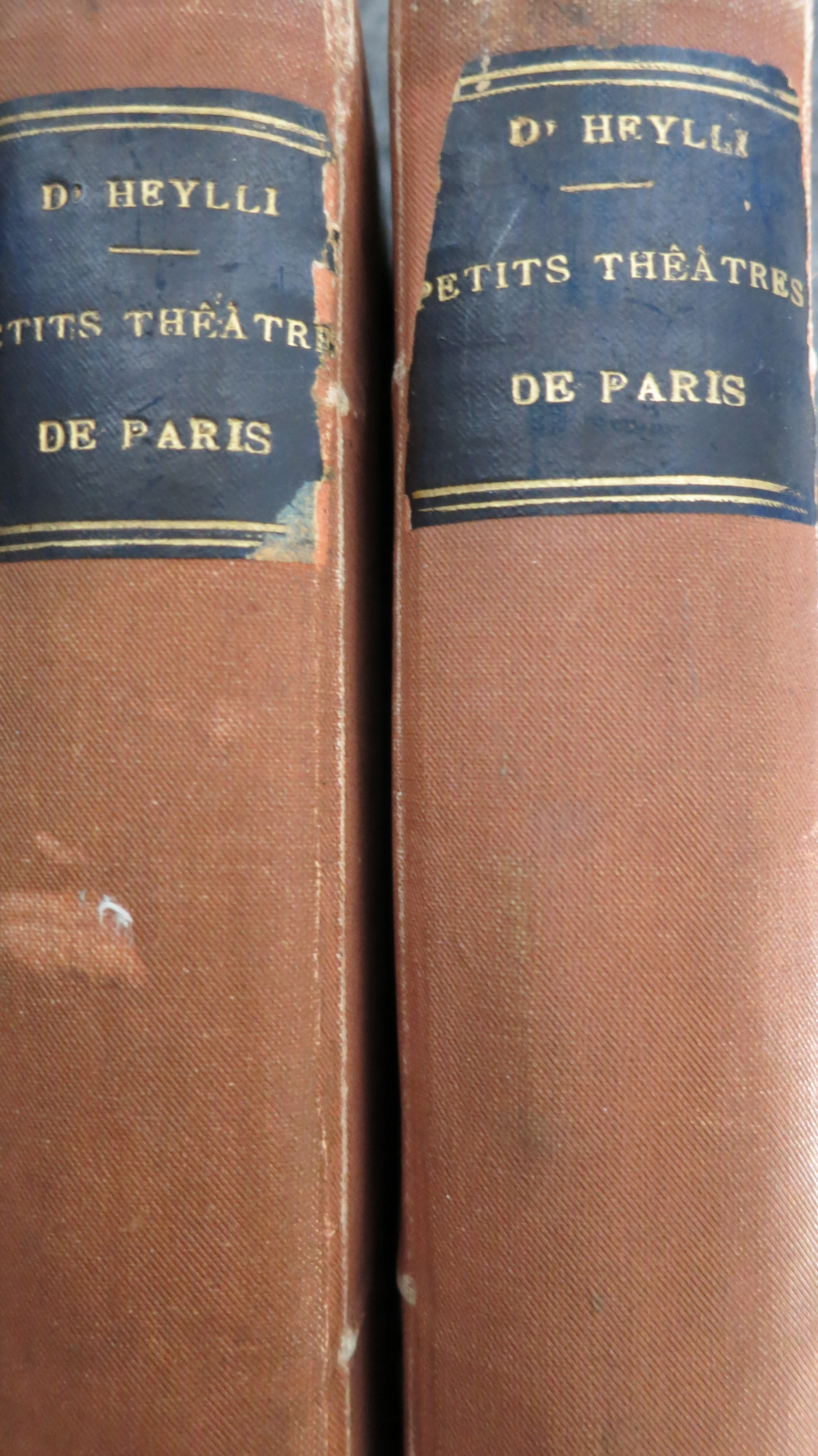 Chroniques des petits théâtres de Paris