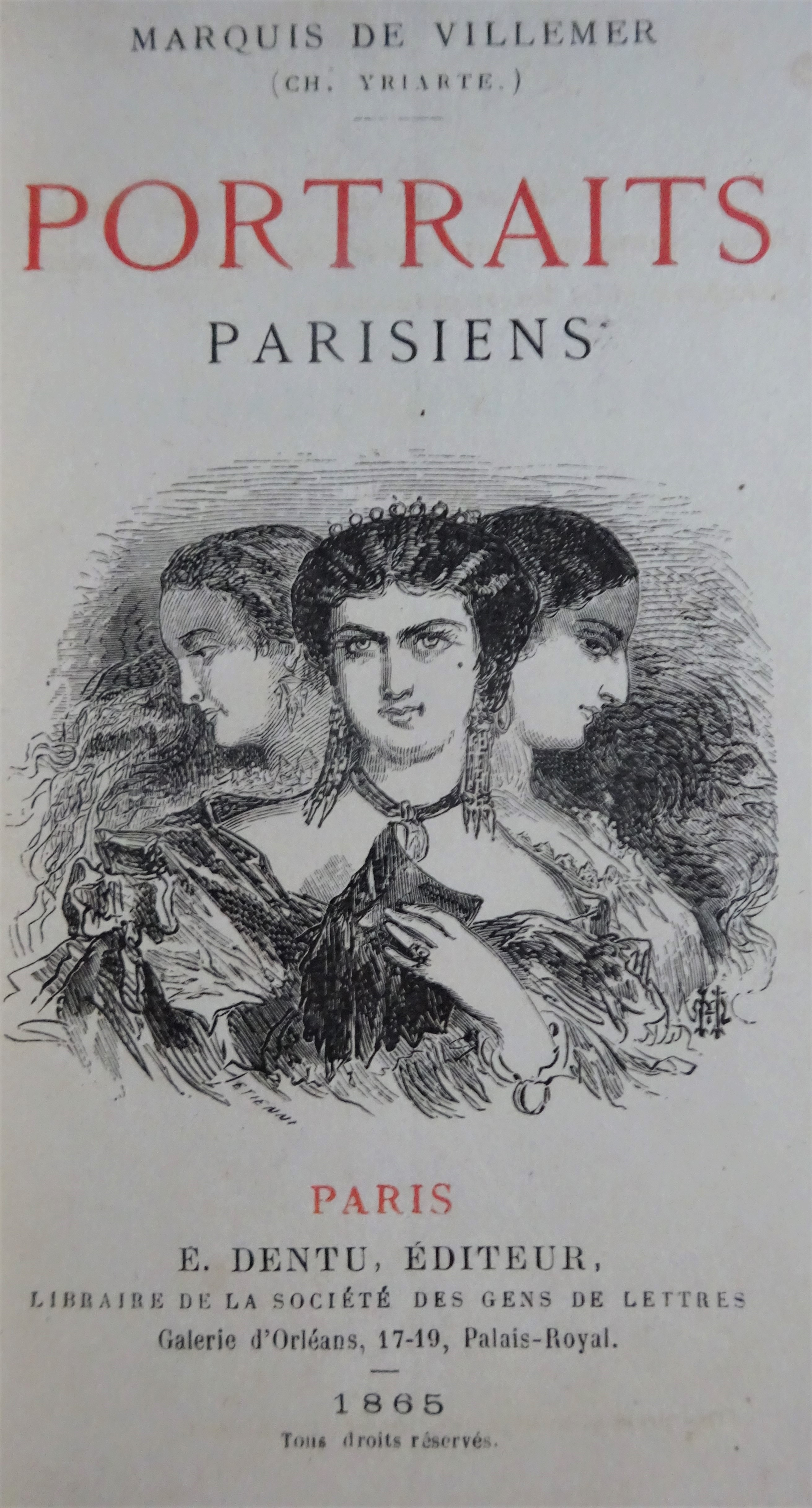 Portraits parisiens