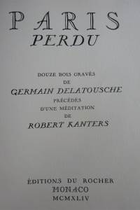 Paris perdu.