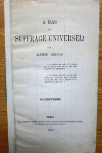 A bas le suffrage universel