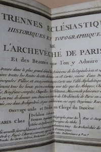 Etrennes ecclesiastiques historiques et topographiques de l'archevêché de Paris