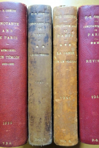 Cinquante ans de Paris Mémoires d'un témoin