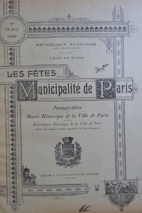 Inauguration du Musée Historique de la Ville de Paris