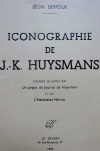 Iconographie de J.-K.Huysmans