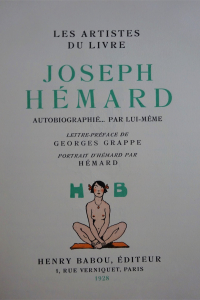 Les Artistes du livre. Joseph Hémard