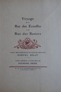 Voyage de la rue des Ecouffes à la rue des Rosiers