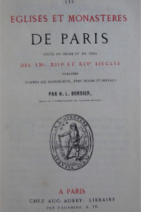 Les églises et monastères de Paris