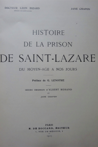 Histoire de la prison de Saint Lazare