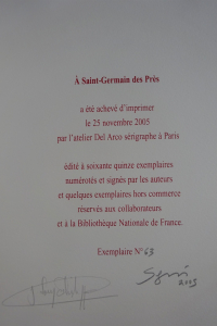 A Saint Germain des Prés