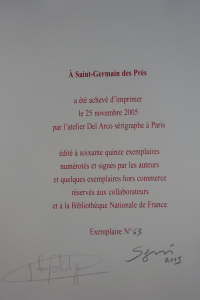 A Saint Germain des Prés
