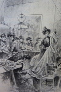 Les reines de l'aiguille. Modistes et couturières (Etude Parisienne)