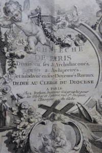 Etrennes ecclesiastiques historiques et topographiques de l'archevêché de Paris