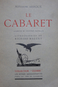 Le Cabaret. Lithographies de Richard Maguet.