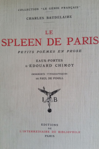 Le Spleen de Paris. Illustrations de Chimot