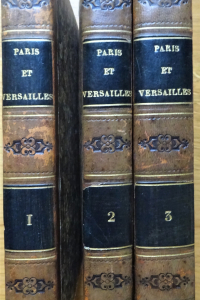 Paris Versailles et les provinces au dix-huitième siècle. 3 volumes.