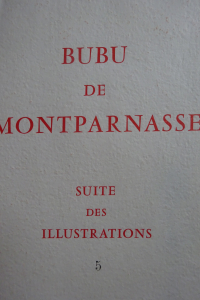 Bubu de Montparnasse 1958