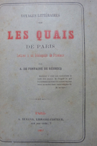 Voyages littéraires sur les Quais de Paris Broché