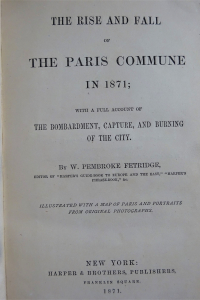 The rise and fall of  the Paris Commune in 1871