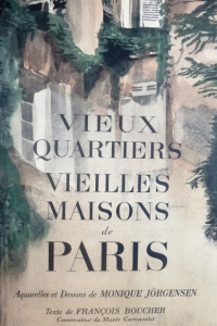 Vieux quartiers vieilles maisons de Paris. Rive Gauche. Rive Droite.