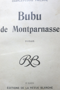 Bubu de Montparnasse 1901